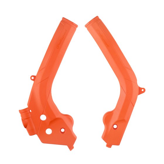 250 XC (2016 - 2018) frame guard for ktm sxf 2016-2018 orange | POLISPORT