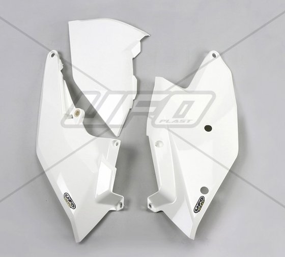 450 EXC-F (2017 - 2018) white side panels with airbox cover for ktm sx/sx-f/exc | UFO