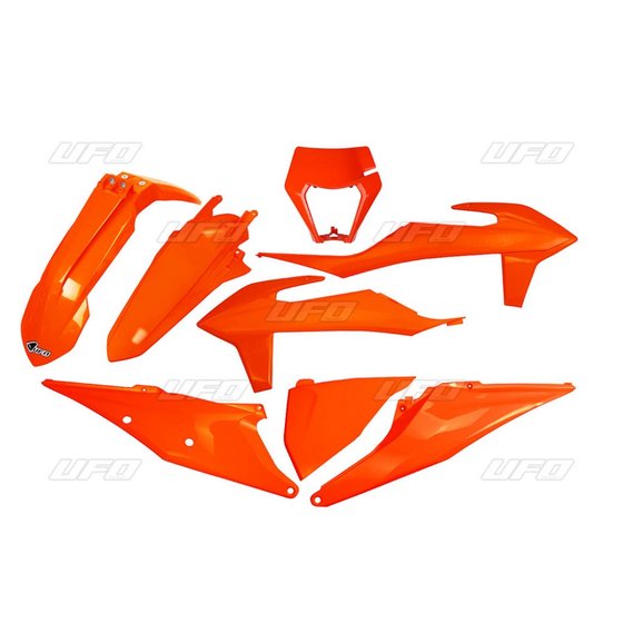 250 EXC F (2020 - 2020) flo orange body kit for 2020 ktm exc | UFO