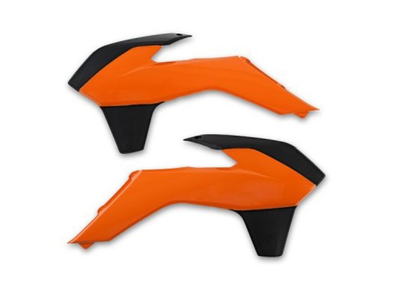 450 SX-F (2013 - 2015) ktm radiator covers black/orange | UFO