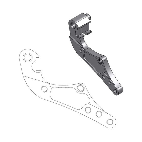 250 SX (2000 - 2011) brake caliper relocation bracket | MOTO-MASTER