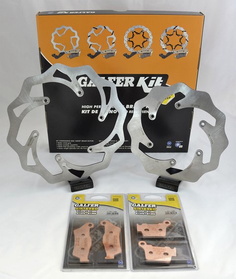 144 SX (2008 - 2008) front and rear brake kit | GALFER