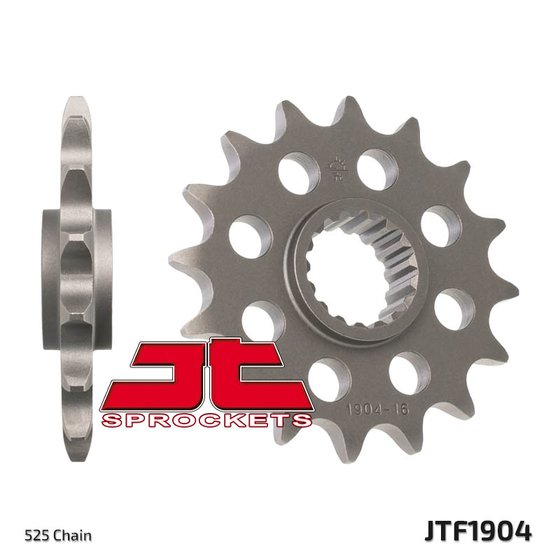 1190 ADVENTURE (2013 - 2016) front sprocket 17 tooth pitch 525 jtf190417 | JT Sprockets