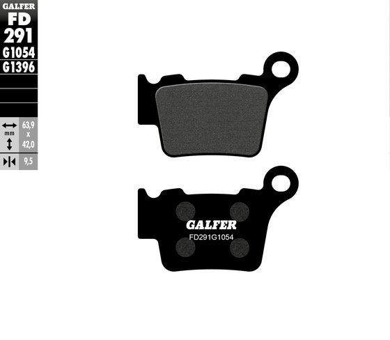 450 SMR (2007 - 2022) semi-metal brake pad | GALFER