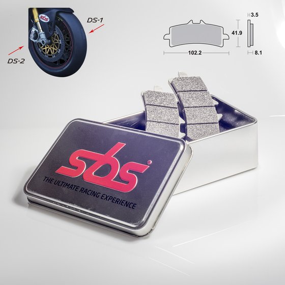 450 SMR (2021 - 2022) sbs brakepads dual sinter | SBS