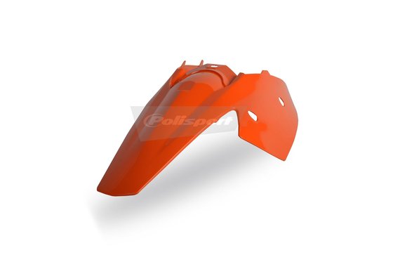 250 XC-F (2007 - 2007) orange rear fender | POLISPORT