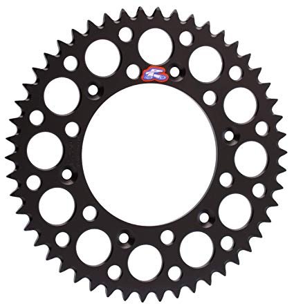 300 XC (2018 - 2023) aluminum rear sprocket - 49 teeth, black | RENTHAL