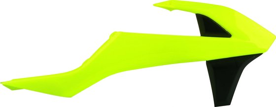 250 XC (2017 - 2018) fluorescent yellow radiator covers for sx/sxf 16-18 | POLISPORT