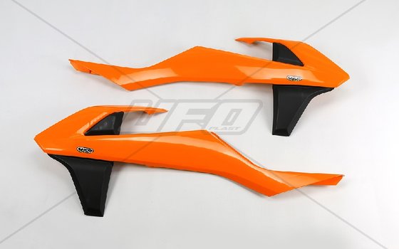 125 SX (2016 - 2018) radiator covers for ktm sx/sx-f/exc (oem color) 16-18 | UFO