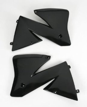 300 EXC (2001 - 2002) black radiator covers for ktm 2/4-stroke (01-02) | UFO