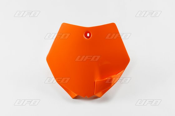 65 SX (2009 - 2015) ufo front number plate ktm65 09-15 orange 127 | UFO