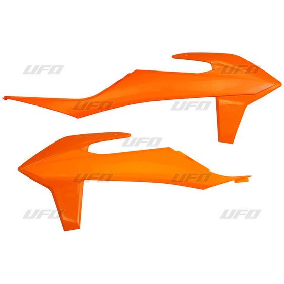 300 EXC (2020 - 2021) orange radiator covers for sx/sxf 19-22 | UFO