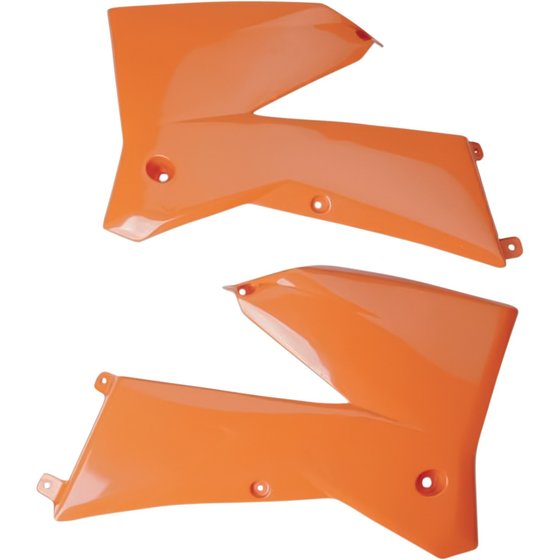 250 EXC (2005 - 2019) orange radiator covers for ktm sx/sx-f/exc | UFO