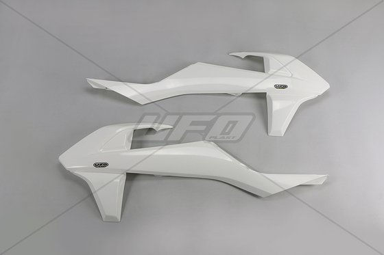 250 EXC (2006 - 2019) white radiator covers for ktm sx/sx-f/exc (2016-2018) | UFO