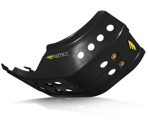 250 XC (2013 - 2015) full armor skid plate black | CYCRA