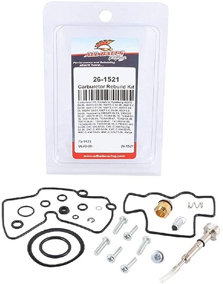 625 SXC (2004 - 2005) carb. rebuild kit closed course racing only | All Balls