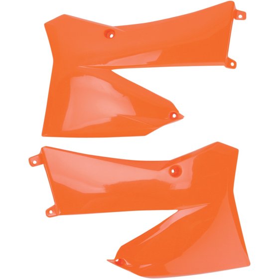 85 SX (2006 - 2012) orange radiator covers for ktm 85sx | UFO