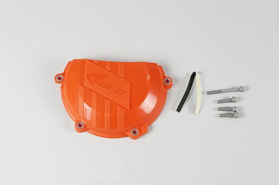 450 SX-F (2016 - 2017) orange clutch cover with mounting kit for ktm sxf450 2016-2018 | UFO