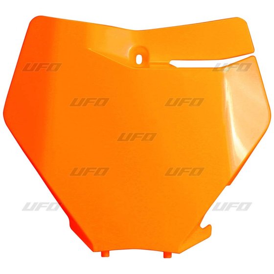 450 SX-F (2019 - 2021) front number plate fluorescent orange | UFO