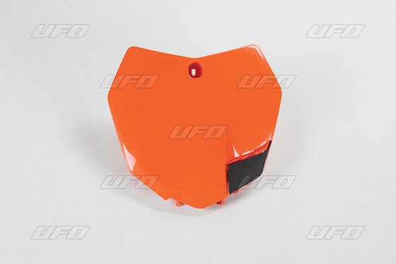 125 SX (2013 - 2015) front number plate - orange | UFO