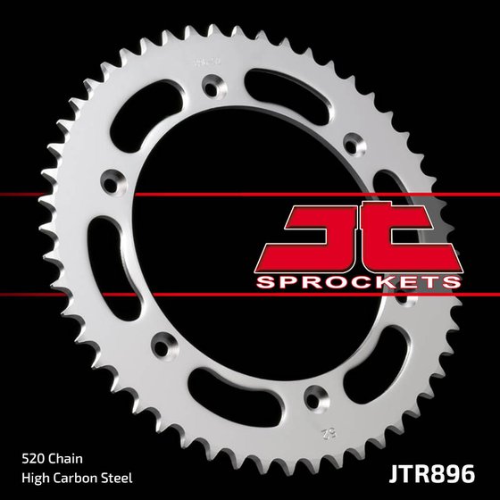 125 EXC (1986 - 1990) steel rear sprocket | JT Sprockets