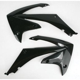 450 EXC-F (2012 - 2013) black radiator covers for ktm sx/sx-f/exc | UFO