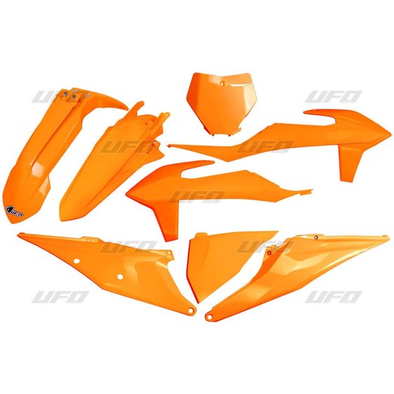 125 SX (2019 - 2021) fluo orange complete body kit | UFO