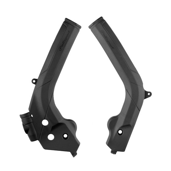 250 XC-F (2016 - 2017) frameguard in black for ktm and sxf 16-18 | POLISPORT