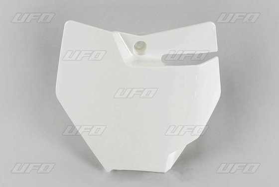 85 SX (2011 - 2022) front number plate - white | UFO