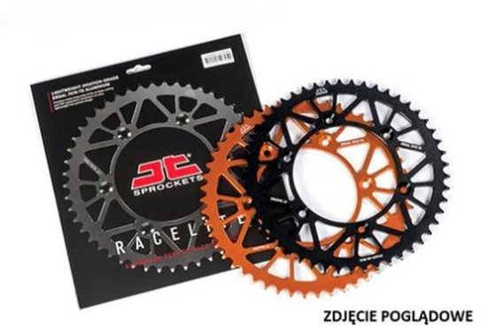 85 XC (2008 - 2010) 47t rear sprocket - orange for husqvarna/ktm | JT Sprockets