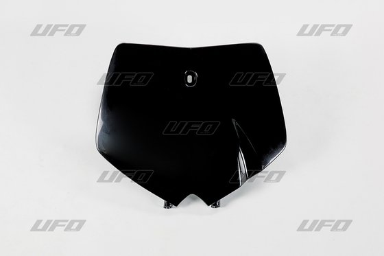 250 SX (1990 - 2006) front number plate - black | UFO