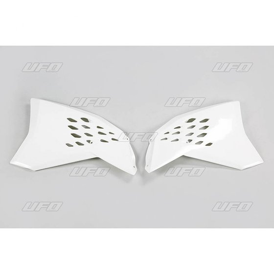 125 EXC (2008 - 2008) white radiator covers for ktm sx/sx-f/exc | UFO