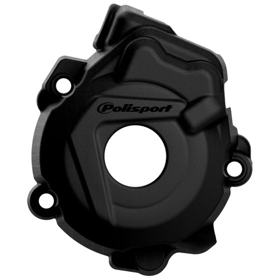 350 XC-F (2012 - 2015) ignition cover protector black | POLISPORT