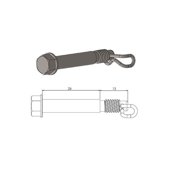 85 SX (2004 - 2010) brake pad pin replacement | MOTO-MASTER