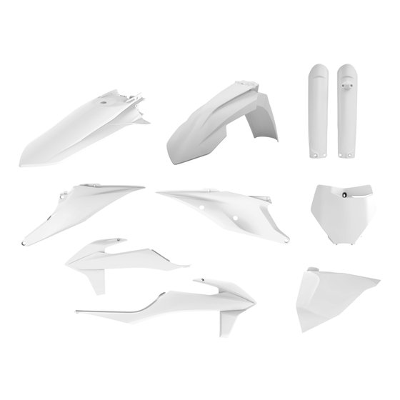 250 SX-F (2019 - 2021) white bodykit for sx/sxf 19-22 | POLISPORT