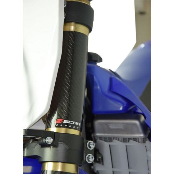 350 SX-F (2011 - 2020) carbon upper fork panel | SCAR