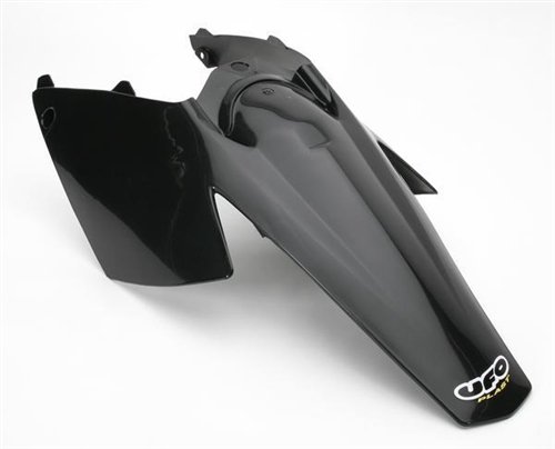 65 SX (2002 - 2010) rear fender with side panels - black for ktm sx/sx-f | UFO