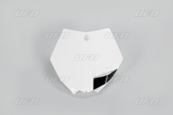 85 SX (2013 - 2017) front number plate - white for ktm 85/105 | UFO