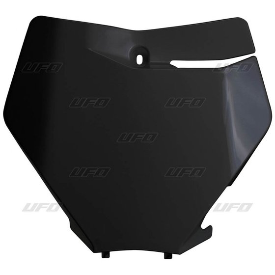 125 SX (2019 - 2021) front number plate black | UFO