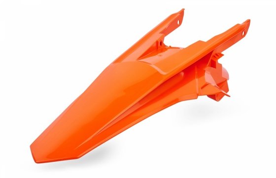 150 XC (2019 - 2019) rear orange fender for exc/excf 17-19 | POLISPORT