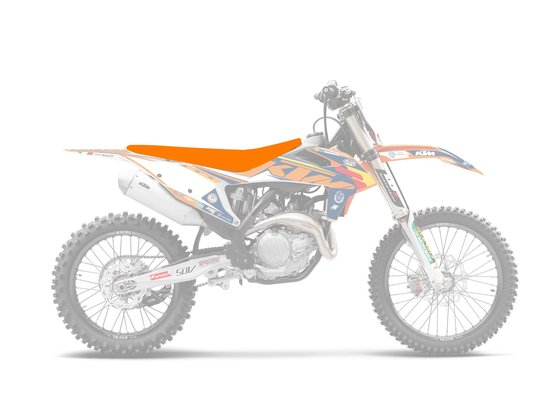 250 SX-F (2019 - 2022) piramidės formos sėdynės užvalkalas ktm 2019+ | BLACKBIRD RACING