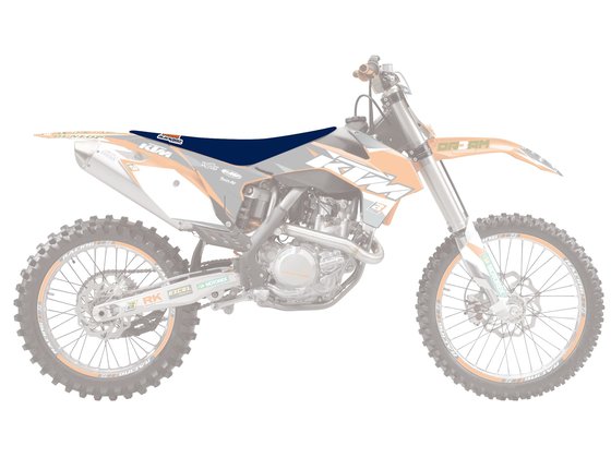 250 EXC F (2007 - 2016) blue moon sėdynės užvalkalas | BLACKBIRD RACING