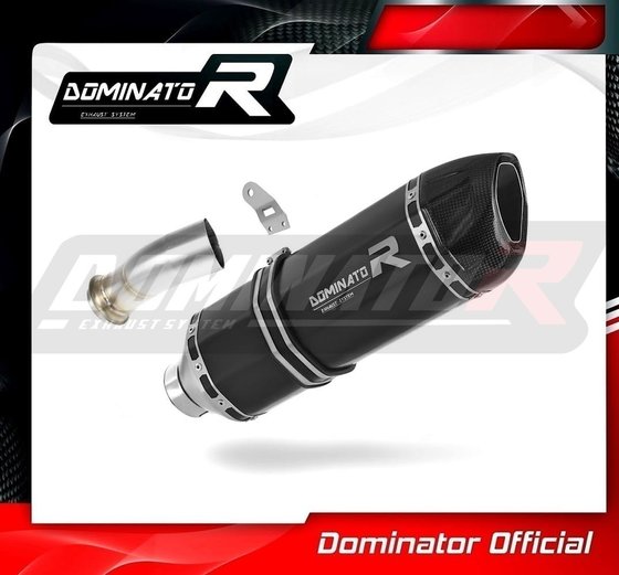 690 SMC (2019 - 2020) exhaust silencer muffler hp1 black | Dominator