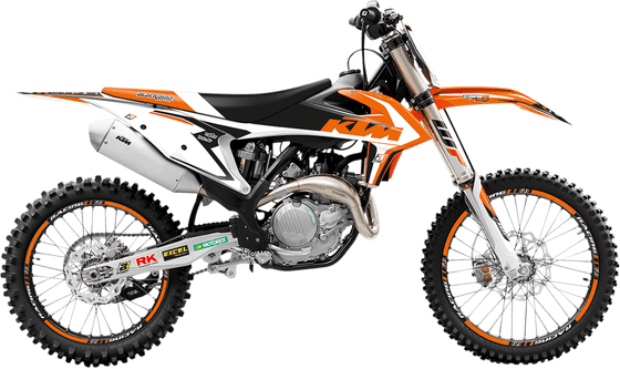 65 SX (2016 - 2018) grafinis rinkinys su sėdynės užvalkalu, skirtas ktm 16-18 | BLACKBIRD RACING