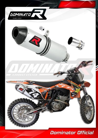 250 SX-F (2011 - 2012) exhaust silencer mx2 | Dominator