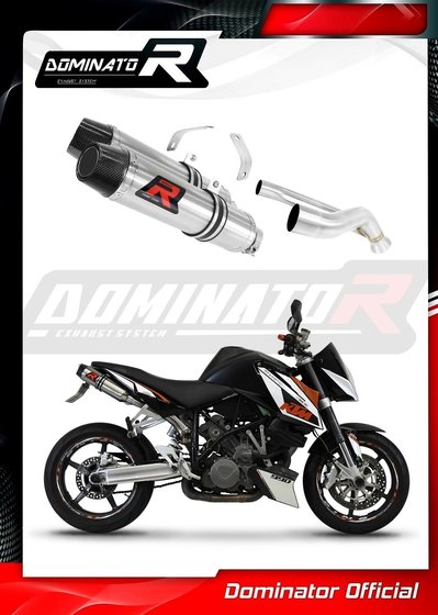 990 SUPER DUKE (2005 - 2013) exhaust silencer hp3 | Dominator