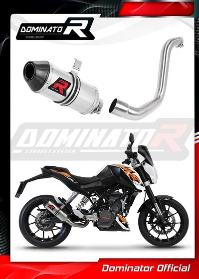 125 DUKE (2012 - 2016) exhaust silencer hp3 | Dominator