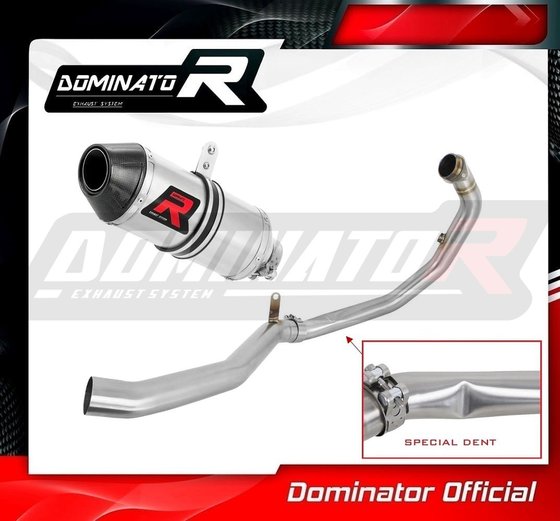 390 DUKE (2021 - 2022) full exhaust system silencer hp3 | Dominator