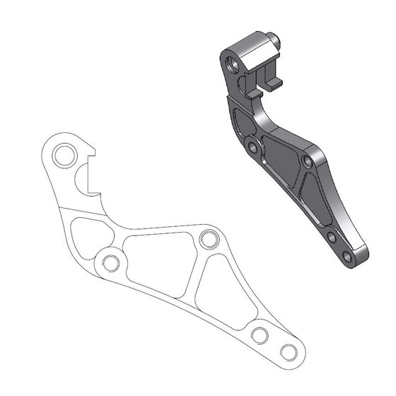 400 EXC (2000 - 2009) negabaritinis adapteris | MOTO-MASTER