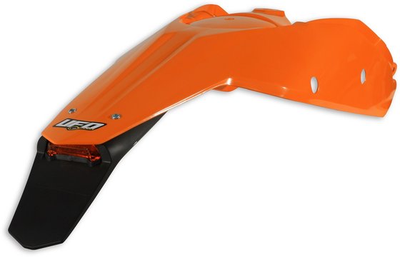 250 EXC F (2007 - 2016) enduro galinis sparnas su šoniniais skydeliais ir led žibintu, skirtas ktm motociklams | UFO